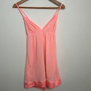 Victoria's Secret Slip Dress Size S Pink Coral Simple Sweet‎